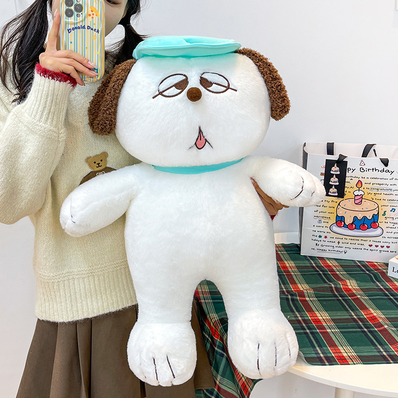 Cartoon Olaf Dog Oversized Japanese-Style Sitting Plush Doll Toy Cushion Birthday Pillow Toy