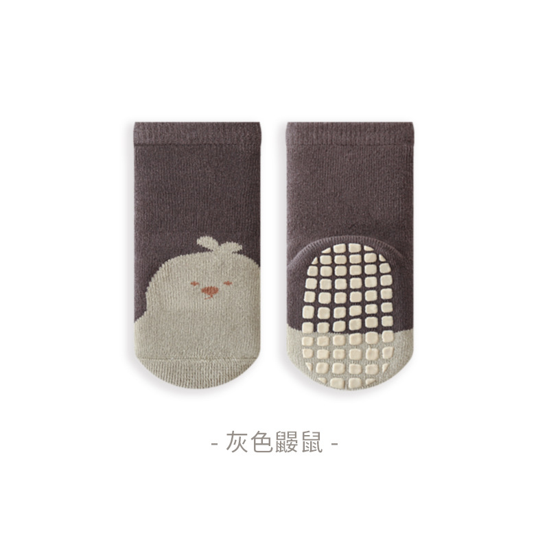 2023 invierno nuevo bebé niño calcetines espesado cálido Terry niños niñas bebé interior antideslizante piso Calcetines