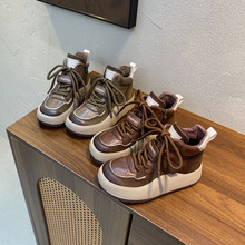 �^��ţƤ�ߎͰٴ����eŮЬ��ƤŮ��Ь2024�ﶬ�¿���Ƥ���ŮЬ