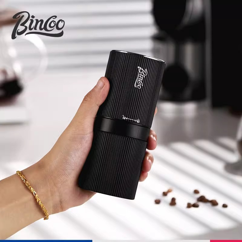 Bincoo Electric Bean Grinder Small Portable Coffee Bean Grinder Hand Grinder Coffee Machine Household Automatic Bean Grinder