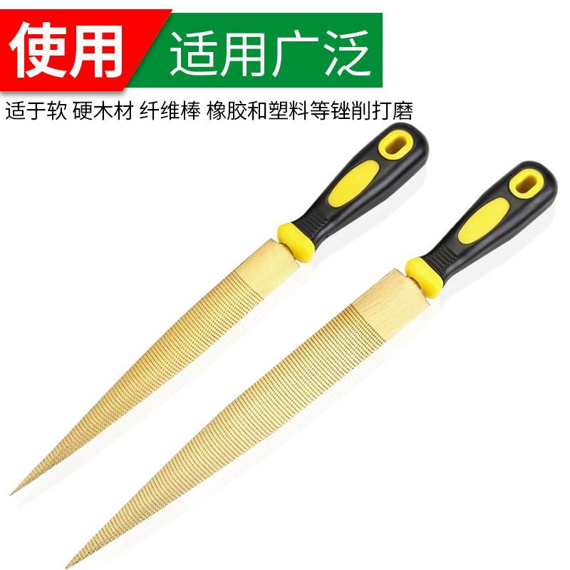 Golden carpentry, double-sided postoperative file, DIY