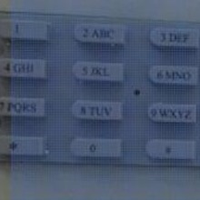 海湾GST9000火灾报警控制器功能按键板/按键，数字键盘板/按键