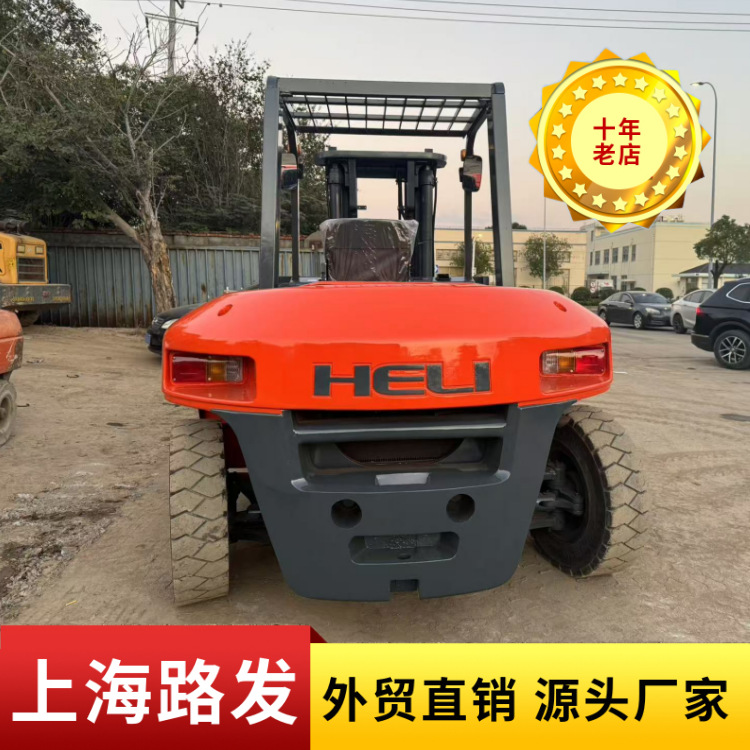 Usado Hangzhou 3 toneladas carretilla elevadora 5 toneladas 6 toneladas 8 toneladas 10 toneladas carretilla elevadora diesel