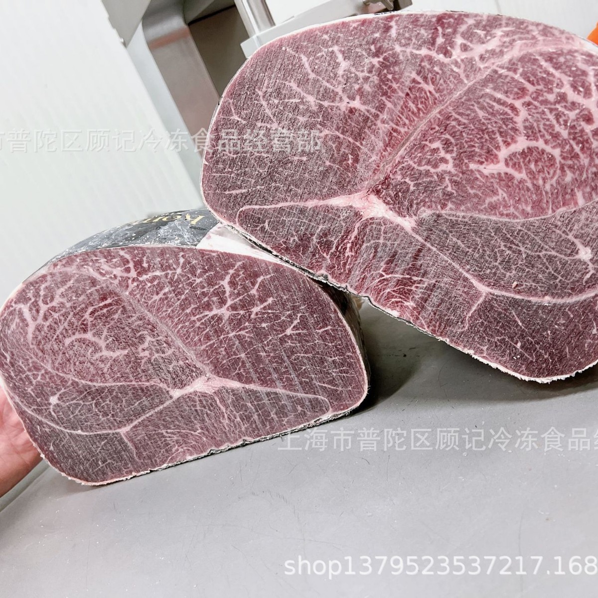 澳珂玛吉M9+牛霖牛膝圆和尚头243厂F4代和牛中餐火锅涮肉冷冻牛肉