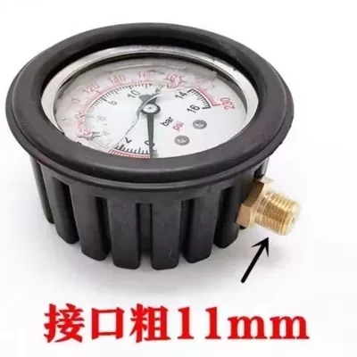 Air pressure gauge/tire pressure gauge | Monitor with Inflation Head Counting - oil-intrusive-meter-11mm