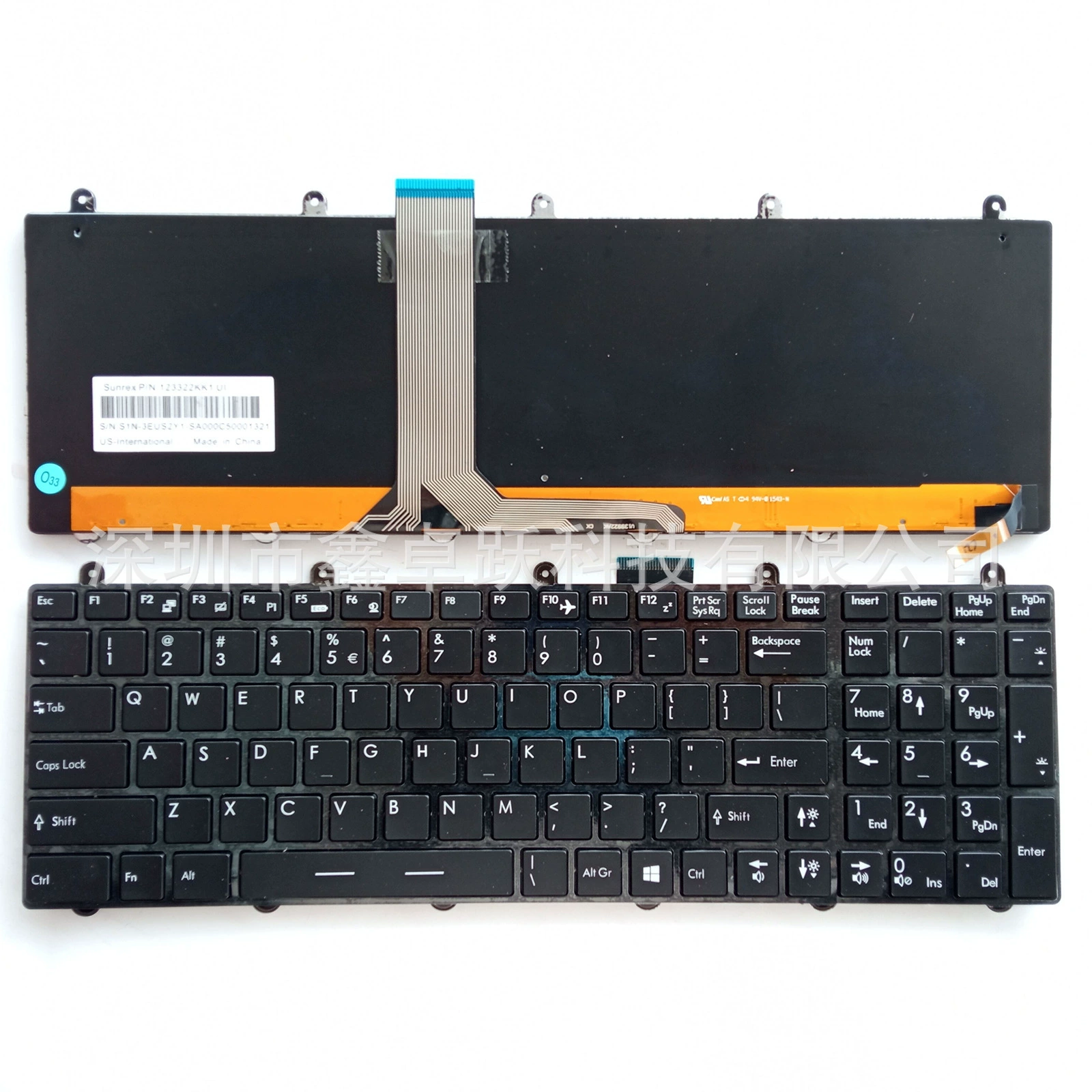 [Подходит для MSI MS-16GA MS-16GH MS-16GF MS-16GD GE60 GE70 клавиатура]