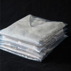 批發大號PE不乾膠自粘袋軟透明塑料服裝包裝袋50*70cm自粘袋