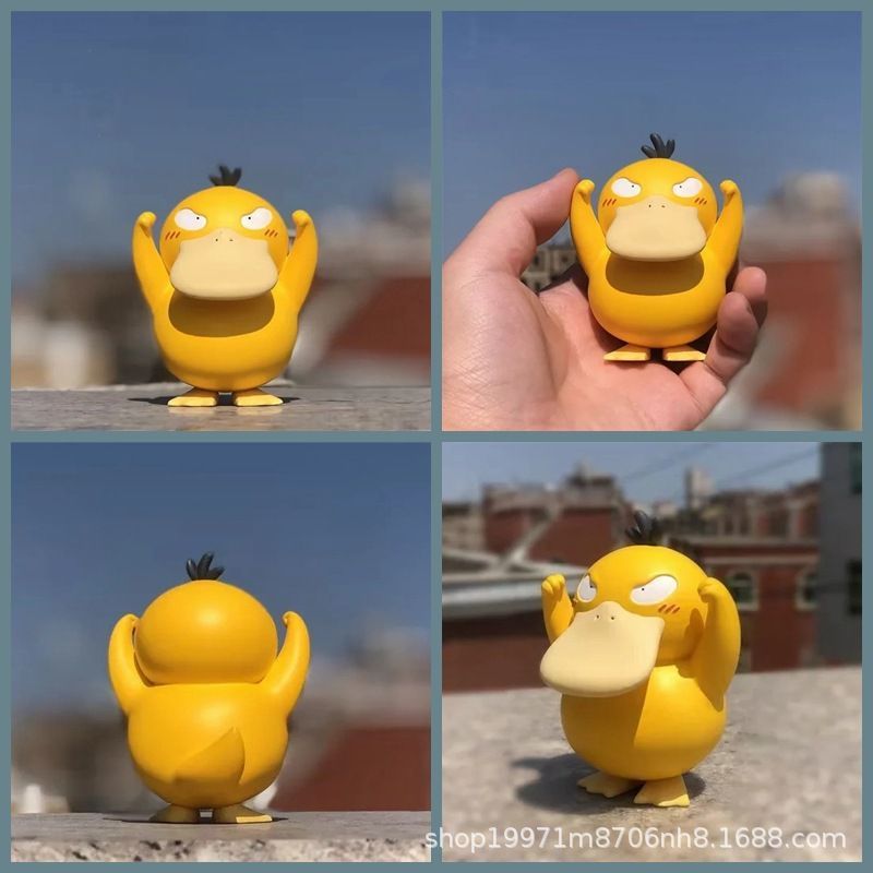 덕 핸드 헬드 인형 급유 오리 데스크탑 섀시 카 장식품 전국 판