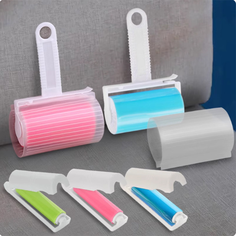 Clothes Roller Dust Removal Hair Removal Brush Clothes Dust Removal Roller Washable Sticky Hair Remover Roller Large Sticky Hair Remover