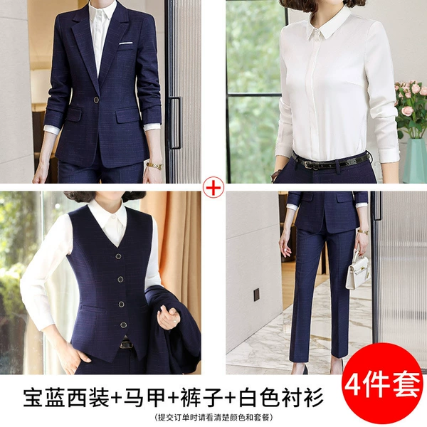Suit, vest, trousers, shirt