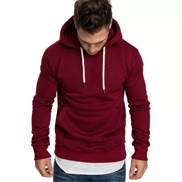 Burgundy sweatshirt
