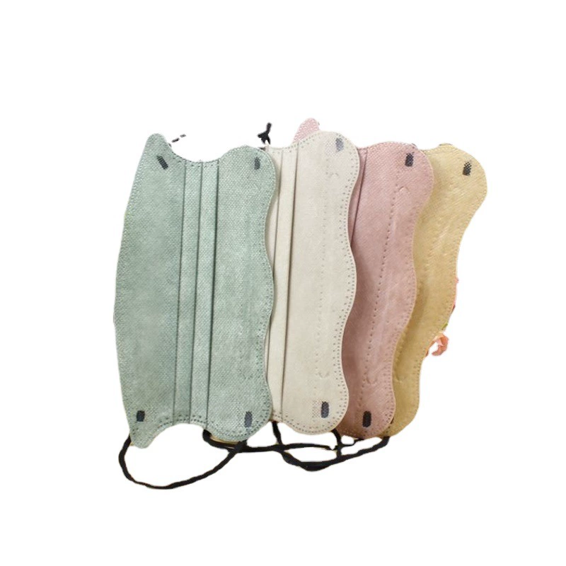 Маска-бабочка с миндальным печеньем, защитная из десяти предметов, дорогостоящая летняя дышащая бежевая бабочка, одноразовая маска оптом