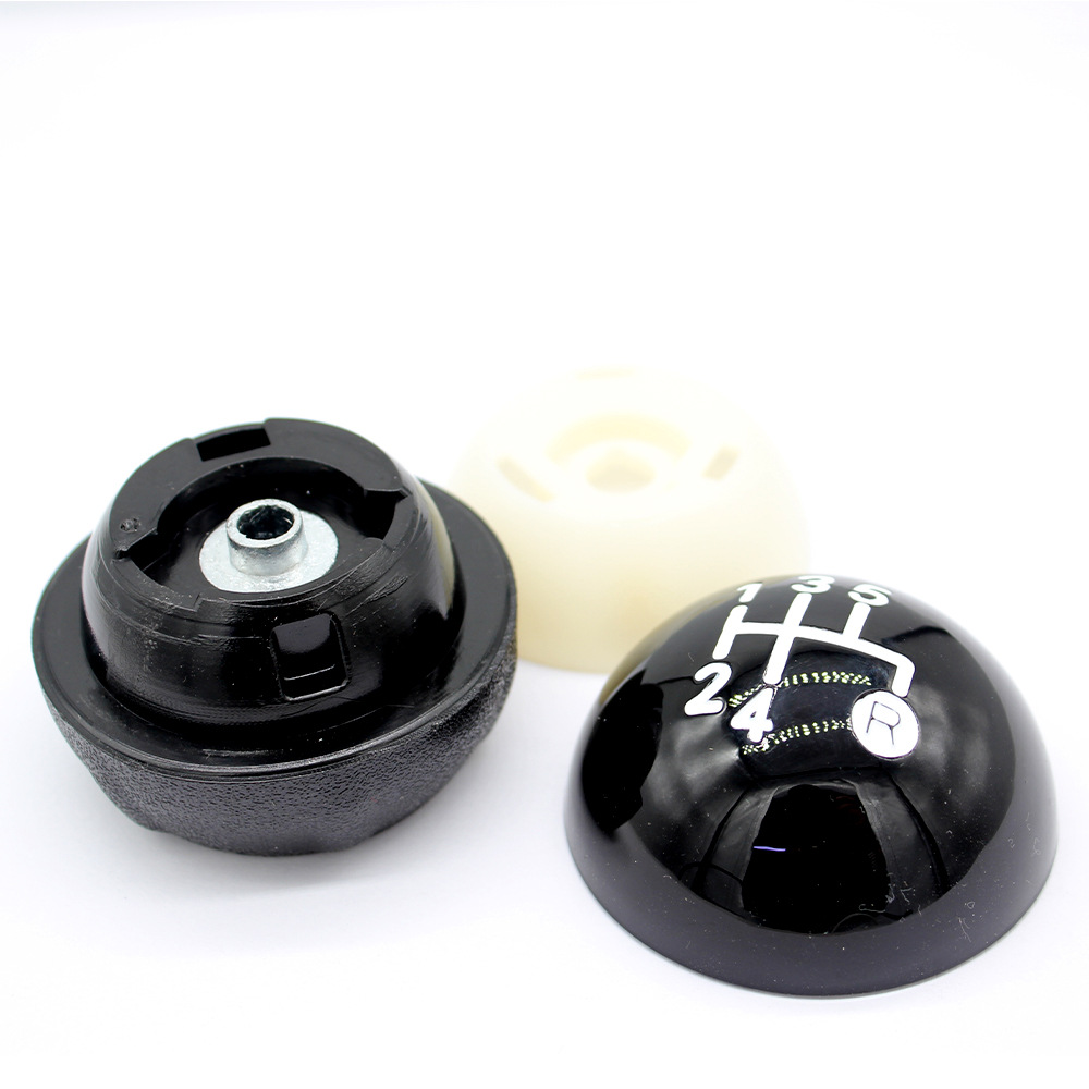 Cabeza de cambio de velocidad para Fiat 500C Black Handball Cross-Border Shift Handle Accessories image 5