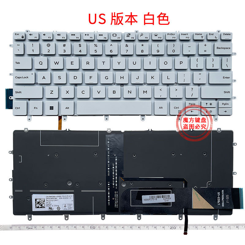 Suitable for Dell 9370 9375 9360 Xps 13 9365 2-in-1 P71G 7390 P82G Keyboard Suitable for Dell 9370 9375 9360 Xps 13 9365 2-in-1 P71G 7390 P82G Keyboard