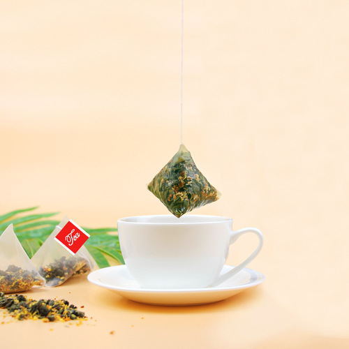 50 packs Osmanthus Oolong Tea Bags, 150g High-Quality Osmanthus Health Food Flower Tea Bozhou Health Tea Sachets