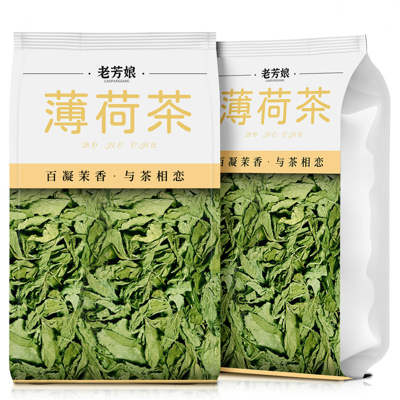 Laofangniang Mint Leaves Authentic Mint Tea Natural Edible No Additives Soaked in Water to Drink Fresh Herbal Tea Bags