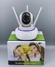 無線wiif攝像頭室內搖頭機監控器高清智能家用光頭強搖頭機