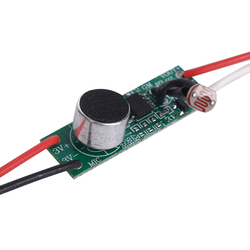 メーカー卸売りDC3-5V音光制御スイッチ音制御ランプ回路基板5V音制御LED制御基板回路基板|undefined