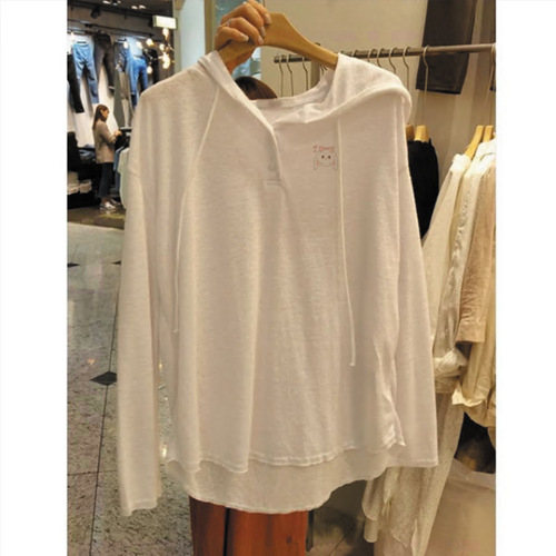 Cap sleeve thin sunscreen jacket T-shirt for women 2024 summer new outerwear loose European style stylish top clothing