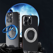磁吸指环支架MagSafe锌合金桌面超薄便携环扣折叠手机磁吸支架