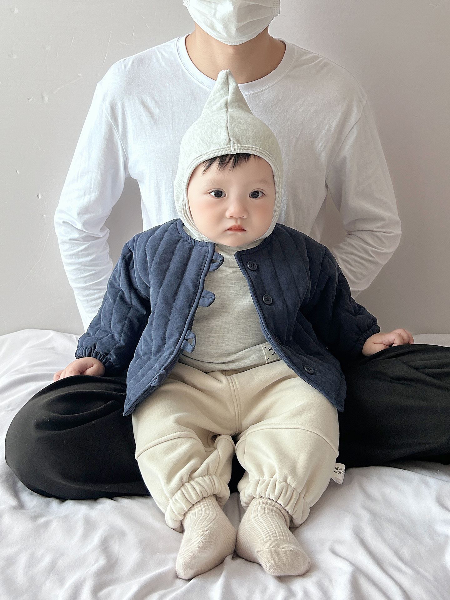 Bebés coreanos de invierno chaqueta de algodón nuevo estilo extranjero ropa de algodón gruesa para niños chaqueta de algodón caliente para niños