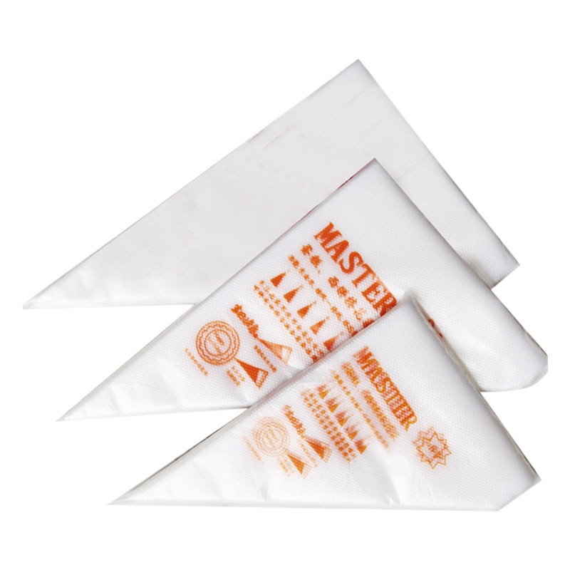 Cake Piping Bags, Cream Baby Food DIY Triangle Bags, Baking Tools, Thickened Transparent Disposable Decorating Bags
