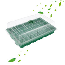 跨境育苗盆盆栽透气漏水多肉种植保湿塑料绿植水培园艺花园40孔