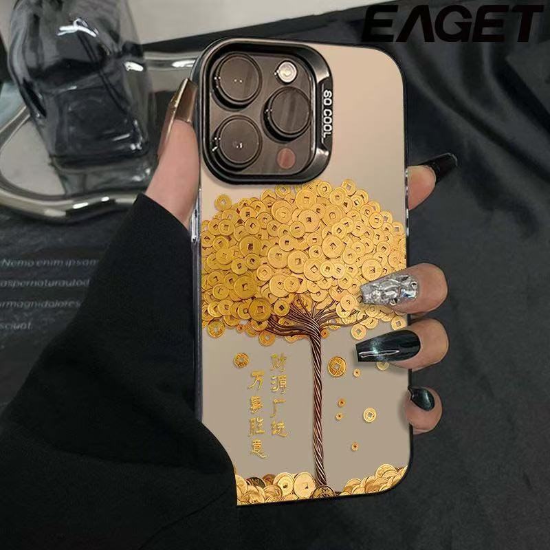 New Money Tree Phone Case Suitable for iPhone 17, Apple 15 Pro Max/14, Shockproof 13 Pro 12, Creative 16