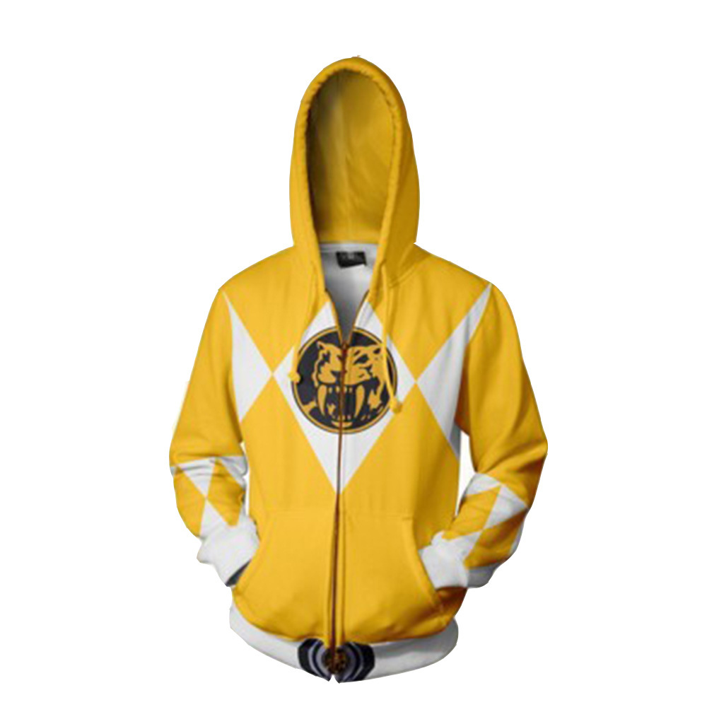 노란색 순찰 지퍼