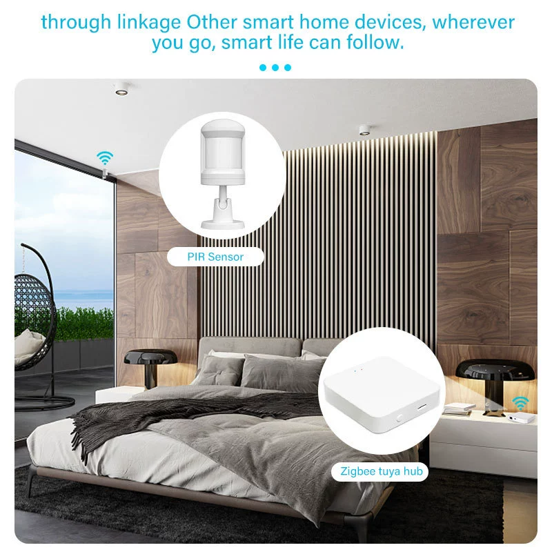 Граффити Смарт Приложение ZigBee инфракрасный сенсор человека беспроводной мобильный детектор