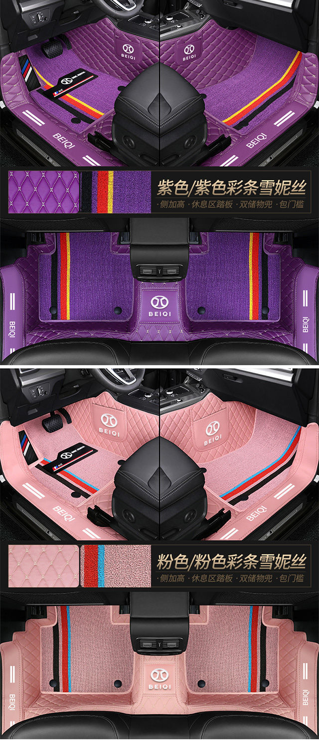 Suitable for BAIC Saab x25 d50 x35 x55 d20 Rubik's Cube New Energy eu5 Zhida x3 Car Mat