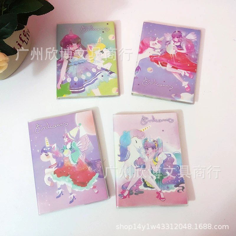 Notebook (Mikko) Creative Cartoon Coloring Pages with Rubber Sleeve, 3 Sizes (48 pictures)