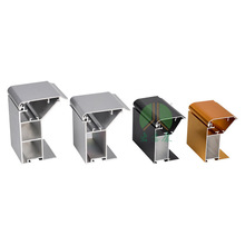 户外工程双面拉布灯箱铝型材广告卡布软膜边框铝合金型材铝材铝制