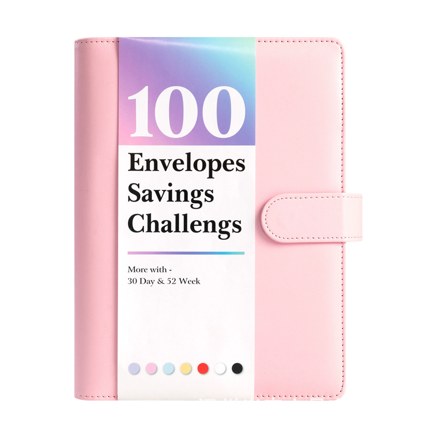 Amazon 100 Envelope Challenge Couple Challenge Money Book PU Color Saving Book