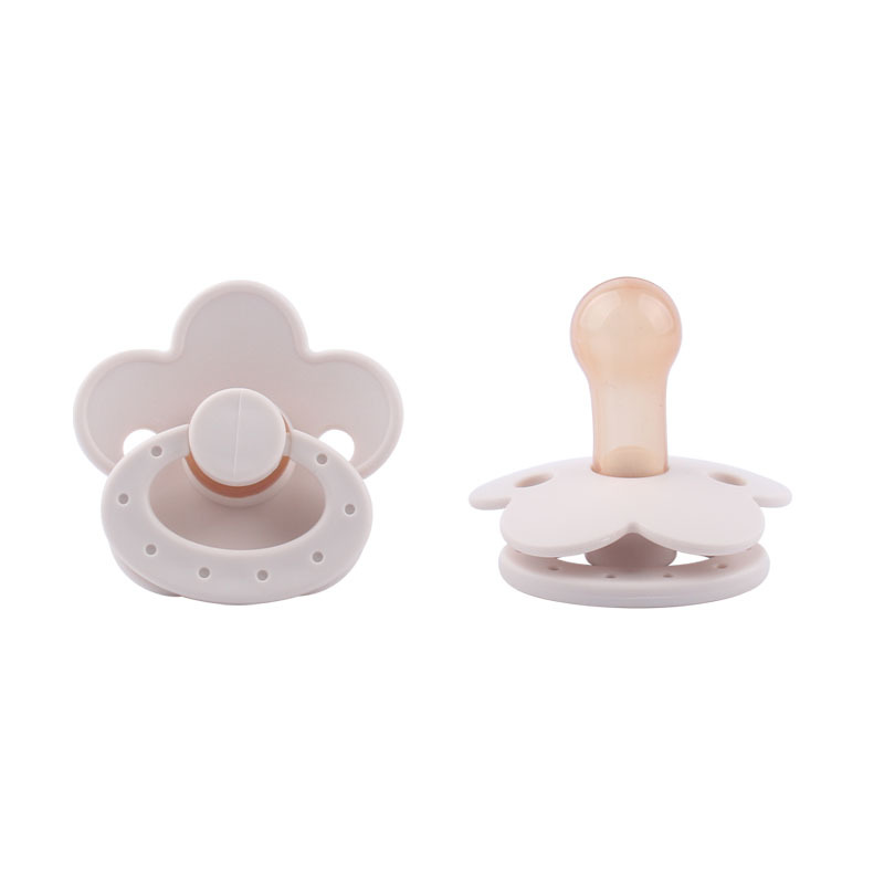 Bebé forma de flor pezón chupete bebé mordida música pezón super suave durmiendo pezón nuevo AliExpress