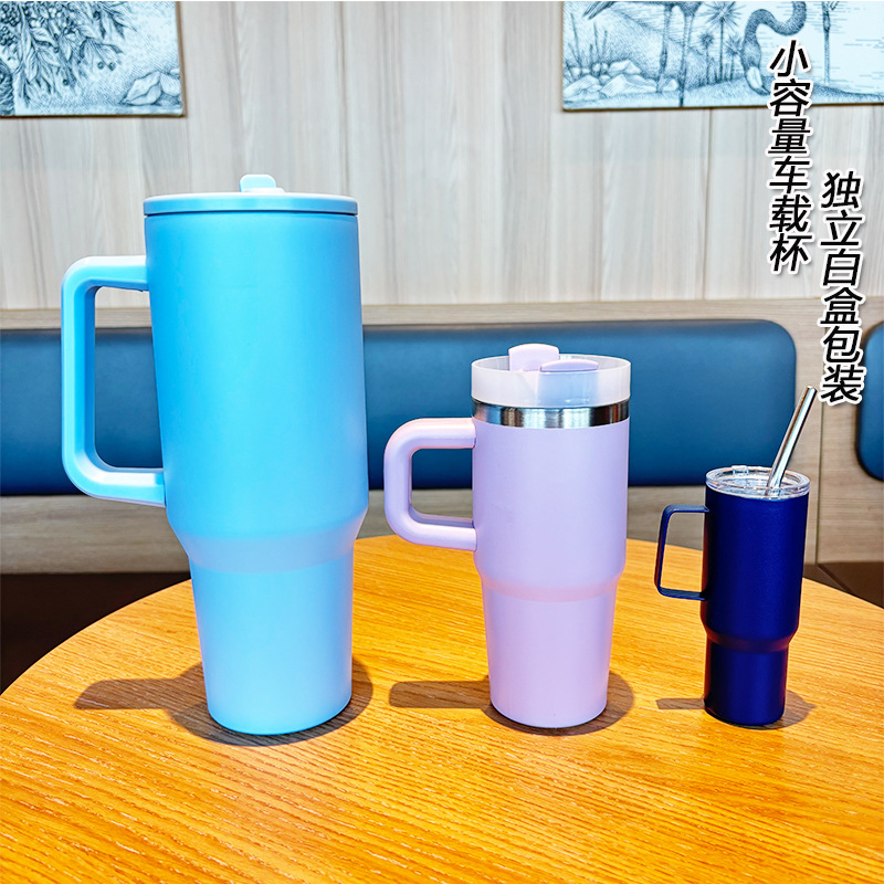 Nuevo 304 acero inoxidable 5oz mini mango taza de vino portátil taza de paja al aire libre taza de café 150ml