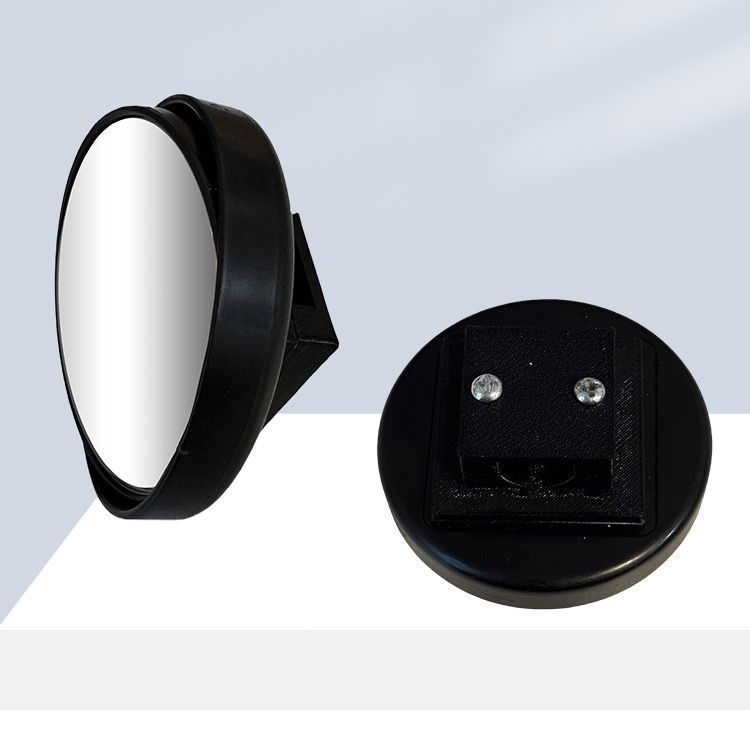 Motorcycle Mirror Stem 6-8mm Modified Rearview Mirror Adjustable Glass Small Round Mirror Electric Vehicle Blind Spot Auxiliary Mirror