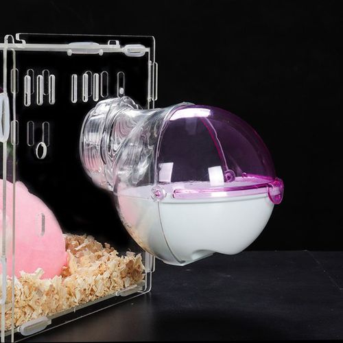 Hamster external bathroom, bath room, sauna room, bath sand box, new acrylic bathroom that can be connected externally