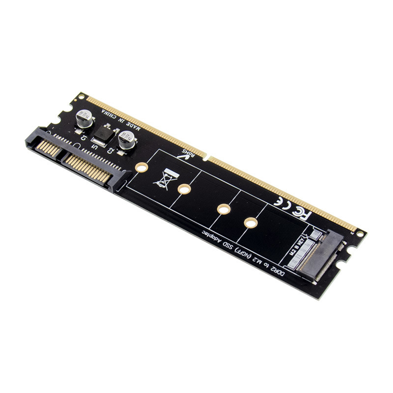 Ddr to M.2 Hard Drive Ngff Adapter Ssd Solid State Memory Expansion Card 2280 Ddr to M.2 Hard Drive Ngff Adapter Ssd Solid State Memory Expansion Card 2280