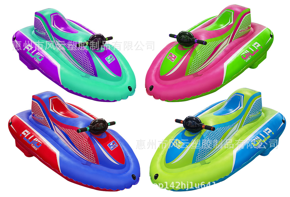 (Cross-border trading), beach inflatable motorcycle for swimming, toy for double, new collection