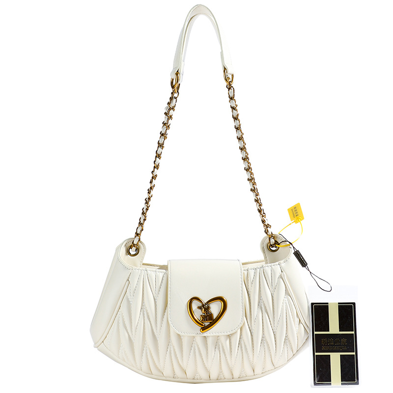 Otoño y invierno nueva bolsa de hombro de gran capacidad bolso de cadena de diamante para mujeres 2024 nuevo bolso de mano simple de alta calidad