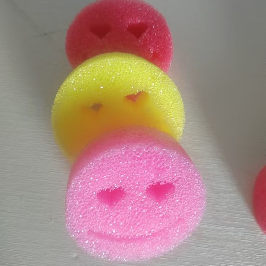 Nueva esponja sensible a la temperatura para lavar platos y limpiar la cocina, esponja de limpieza profesional que absorbe el aceite, potente cepillo quitamanchas para ollas.