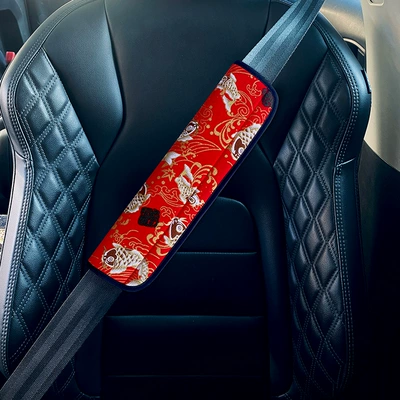Seat belt shoulder pad: personality National style car interior