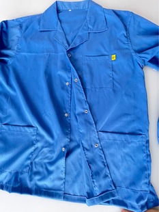 Esd Cotton Coat 65 Polyester 35 Cotton Work Clothes Grids Cotton Coat Tc Cotton Clothing Anti-Static Manufacturers