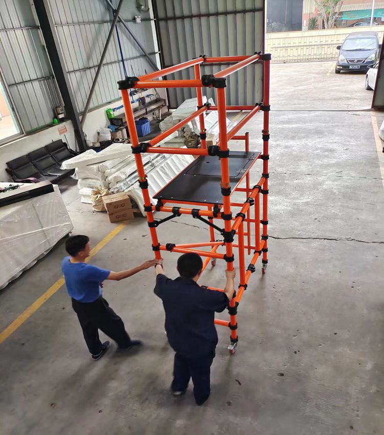 厂家供应电工电力用绝缘梯架 弱电脚手架 折叠式 体积小 存储方便