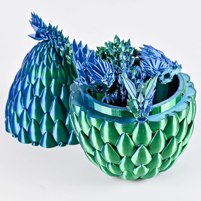 날개 블루 그린 13CM 22.5CM 드래곤 드래곤 스케일 계란 세트