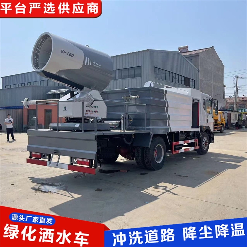 大型雾炮洒水车源头厂家 抑尘雾炮喷洒车 市政环卫道路养护清洗车