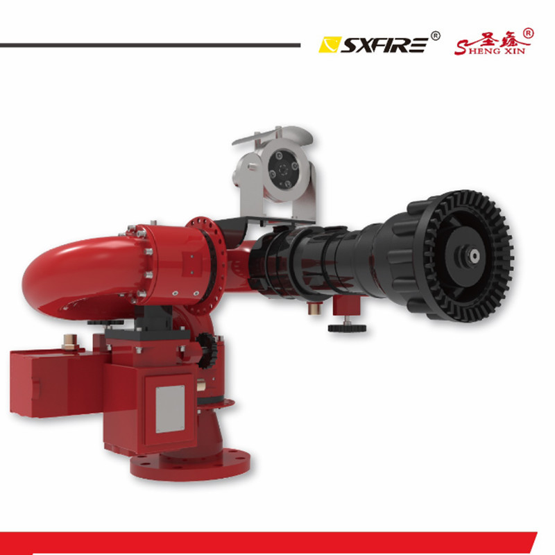 防爆电控水炮 固定式PSKD50Ex-SX 隔爆消防炮 固定式电控消防炮