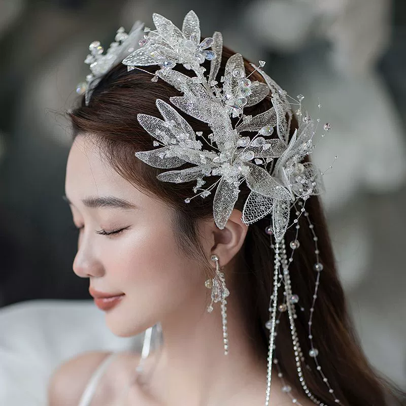 Шнурок для волос с кисточками Lace аксессуар для невесты, стиль высокого качества