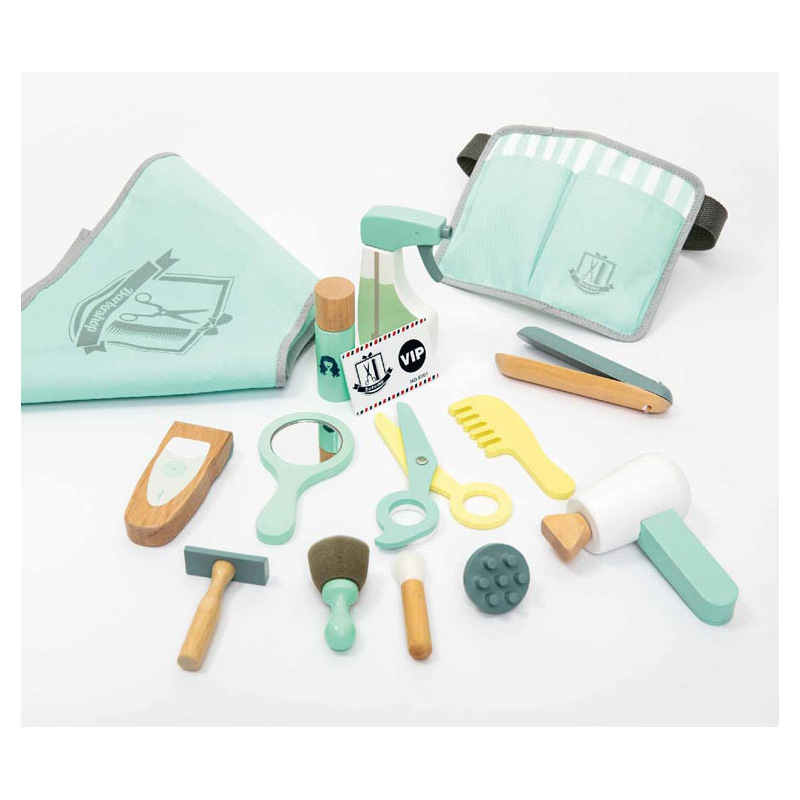 Simulación de madera transfronteriza ambulancia médico juguete ingeniero simulación profesional juego de la casa niños rompecabezas interacción